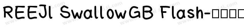 REEJl SwallowGB Flash字体转换